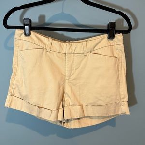 Mossimo Stretch Fit 3” Khaki Cuffed Shorts